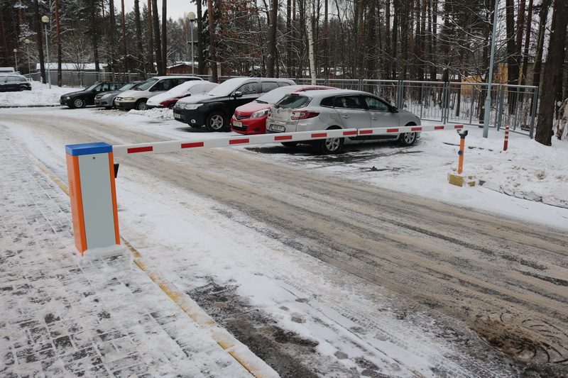 шлагбаум в Уручье